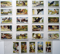 Complete Set of 25 'Aesop's Fables' Gallagher's Cigarette Cards (1931)