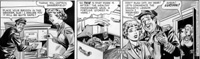Roy Rogers daily strip 23-2 1960 Jewels (Original)