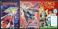 Assorted Science Fiction Pulp Novels (3 BOOKS) Assorted Science Fiction Pulp Novels (3 BOOKS)