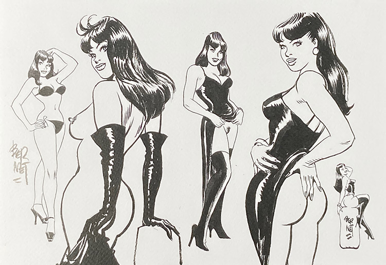 Views of Clara (Limited Edition Print) (Signed) by Jordi Bernet Art at The Illustration Art Gallery