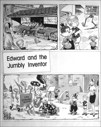 Edward and the Jumbly Inventor (COMPLETE 4 PAGE STORY) (Originals)
