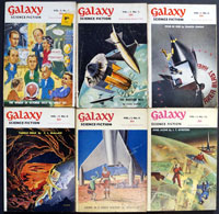 Galaxy Science Fiction: British Edition 1952/53 (6 ISSUES, INCLUDING #1) Galaxy Science Fiction: British Edition 1952/53 (6 ISSUES, INCLUDING #1)