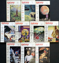 Galaxy Science Fiction: British Edition #50 to #59 (10 ISSUES) Galaxy Science Fiction: British Edition #50 to #59 (10 ISSUES)
