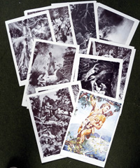 The Art of Zdenek Burian: Jungle Scenes of Tarzan (Prints)