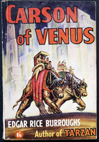 Carson Of Venus by Edgar Rice Burroughs (Tarzan) at The Book Palace