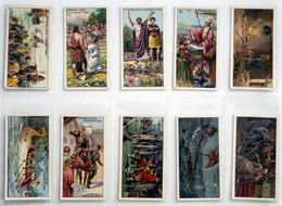 Full Set of 50 Cigarette Cards: Historic Events (1924)