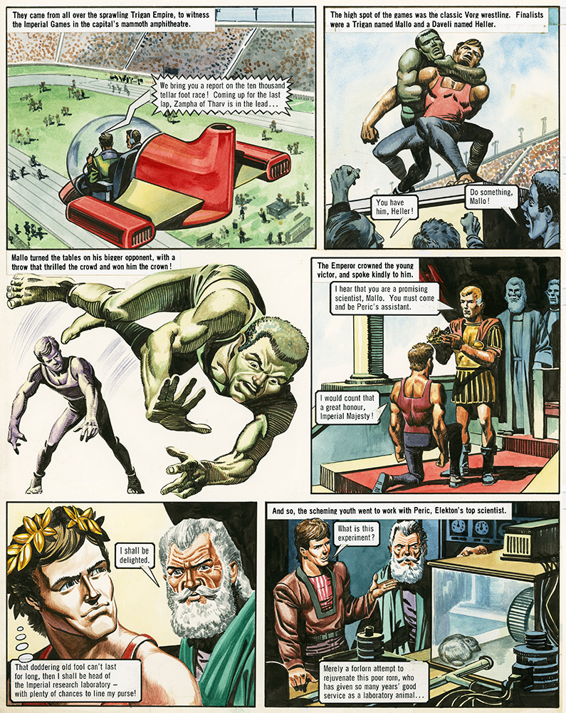 The Trigan Empire: Look and Learn issue 645a (25 May 1974) (Original) art by Philip Corke at The Illustration Art Gallery