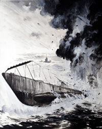 The Haunted U-Boat art by Graham Coton