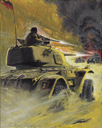 War Picture Library Cover 425  'Crash Course' art by Graham Coton