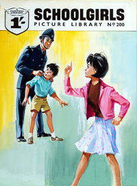 Schoolgirls Picture Library cover #200 (Original)