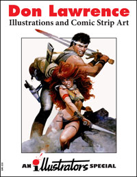 Don Lawrence illustrations and comic strip art (illustrators Special)