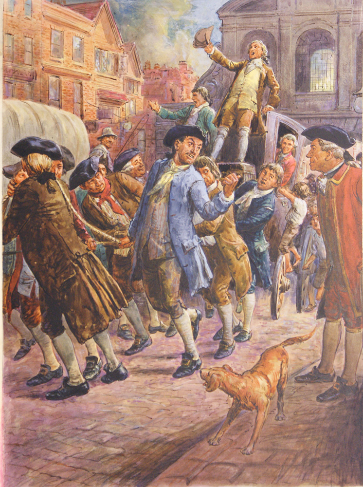 George Grenville Celebration (Original) (Signed) art by British History (Doughty) at The Illustration Art Gallery