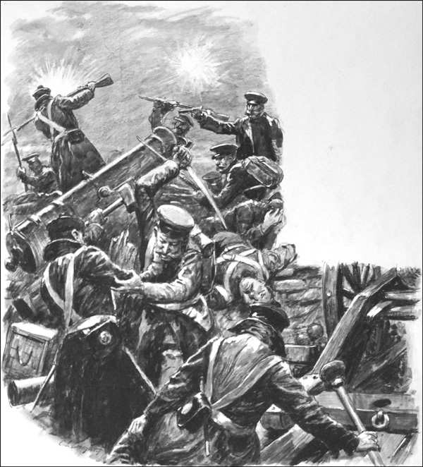 Battle of Inkerman (Original) (Signed) by British History (Doughty) at The Illustration Art Gallery