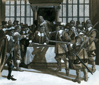 Cromwell In Parliament (Original)