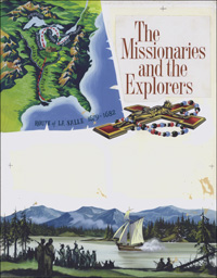 The Missionaries and the Explorers art by Ron Embleton
