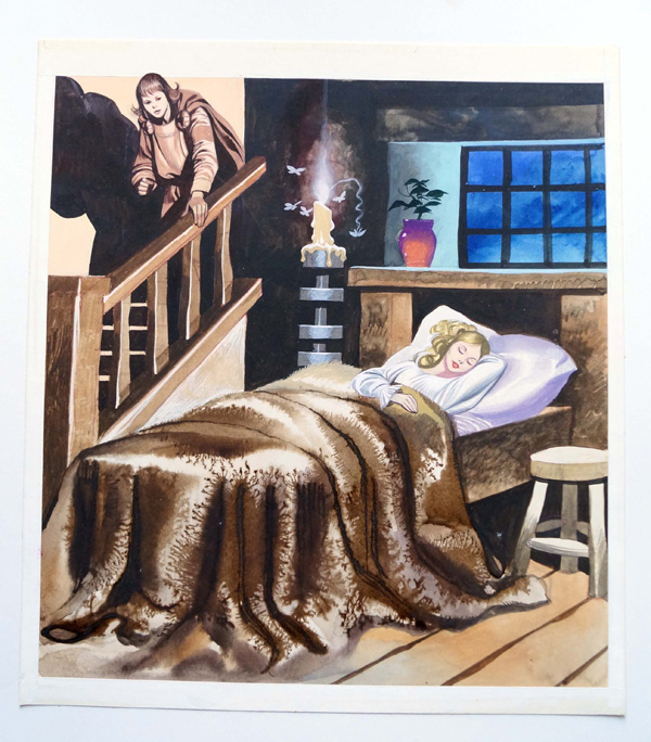 Magic Apples - Sleeping & Creeping (Original) by Magic Apples (Ron Embleton) at The Illustration Art Gallery