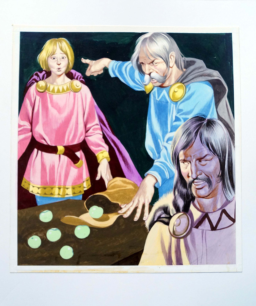 Magic Apples - Bad Apples (Original) art by Magic Apples (Ron Embleton) at The Illustration Art Gallery