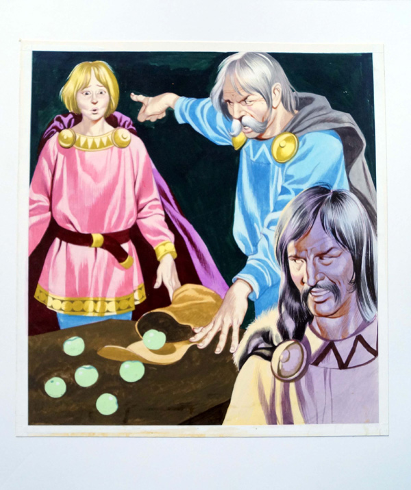 Magic Apples - Bad Apples (Original) by Magic Apples (Ron Embleton) at The Illustration Art Gallery