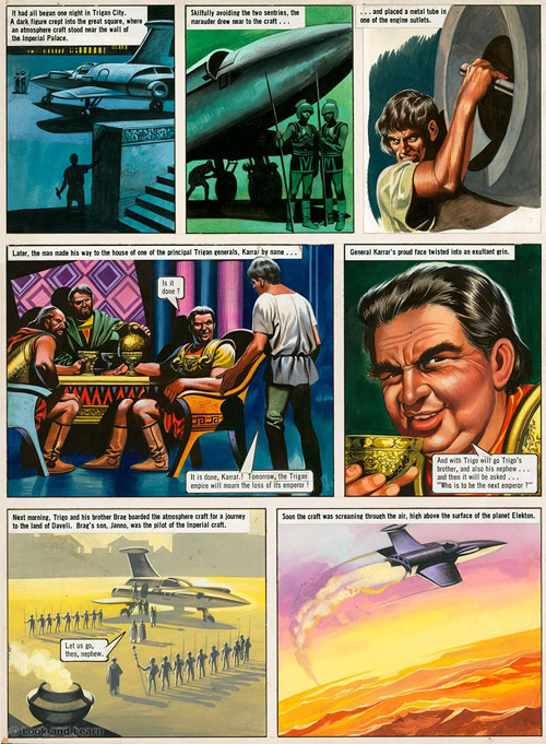 The Trigan Empire: Look and Learn issue 678(b) (Original) by Trigan Empire (Ron Embleton) at The Illustration Art Gallery