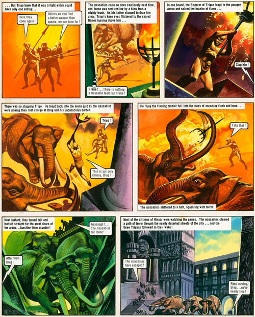 The Trigan Empire: Look and Learn issue 681(a) (Original) by Trigan Empire (Ron Embleton) at The Illustration Art Gallery