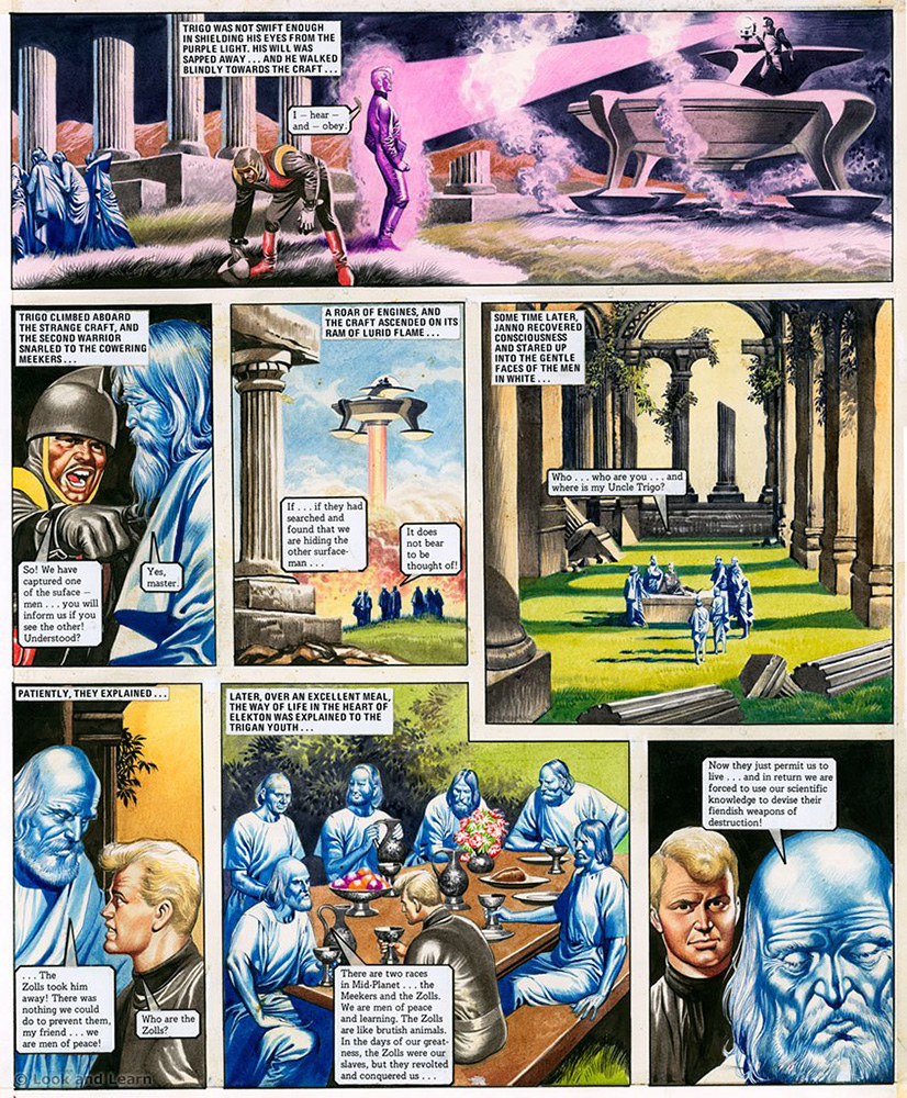 The Trigan Empire: Look and Learn issue 388(a) (Original) art by Trigan Empire (Ron Embleton) at The Illustration Art Gallery