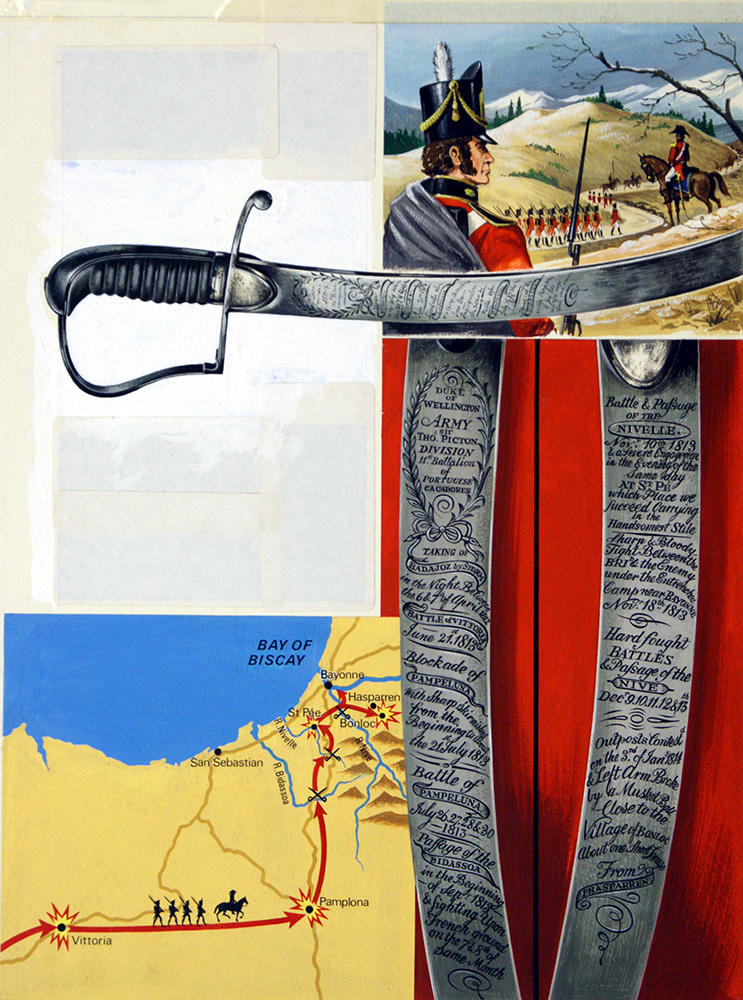 Swords That Tell a Story: Double-Edged Diary (Original) art by Dan Escott at The Illustration Art Gallery