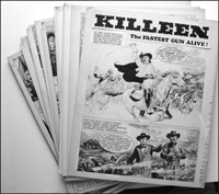 Killeen - COMPLETE 26 Page Story art by Derek Eyles