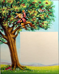 Shakin That Tree art by Henry Fox