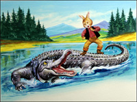 Surfin Bunny art by Henry Fox