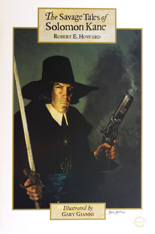 The Savage Tales of Solomon Kane 1 (Limited Edition Print) (Signed) by Gary Gianni at The Illustration Art Gallery