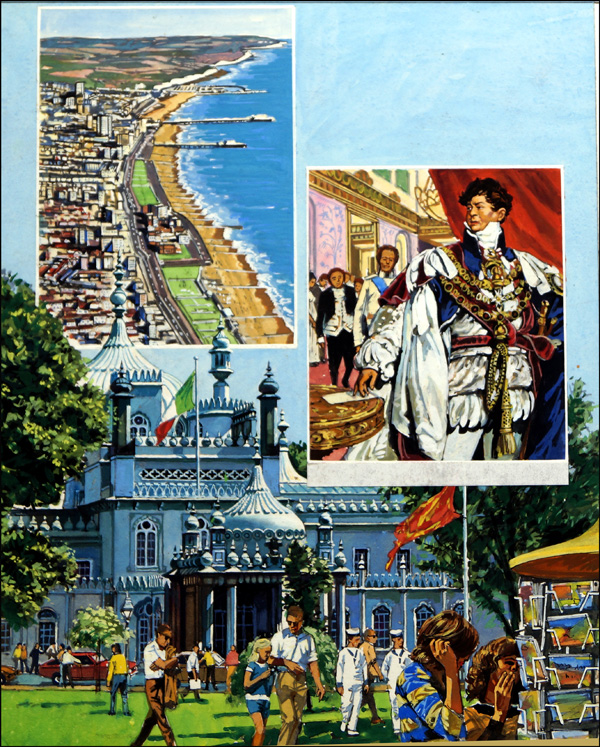 Brighton (Original) by Harry Green at The Illustration Art Gallery