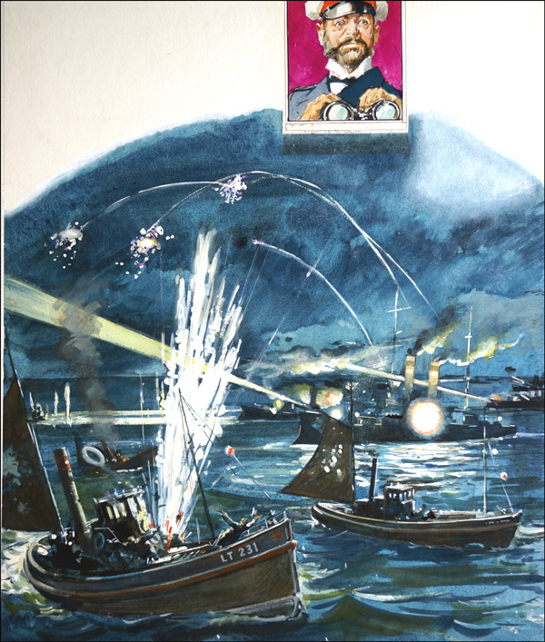 The Fleet That Blundered (Original) by Harry Green at The Illustration Art Gallery