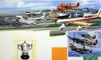Kings Cup Air Race (Original) (Signed)