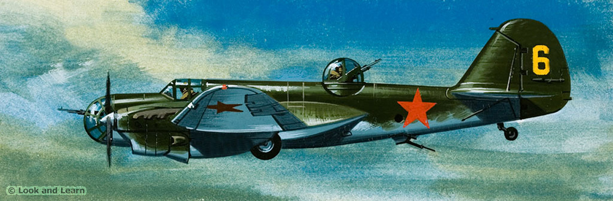 Tupolev SB-2bis Bomber (Original) art by Air (Wilf Hardy) at The Illustration Art Gallery