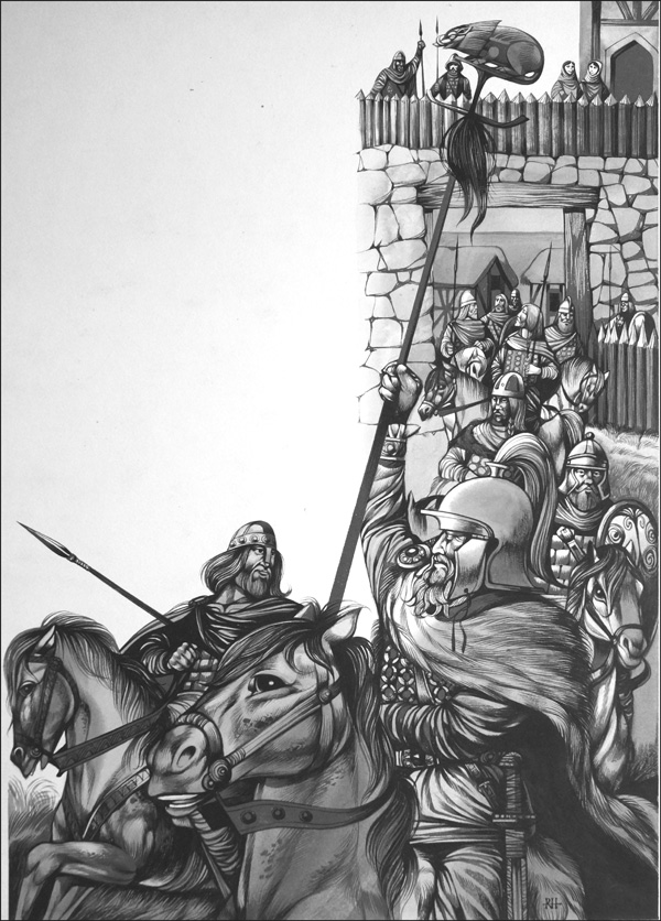 Camelot (Original) (Signed) by Richard Hook at The Illustration Art Gallery