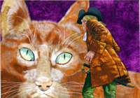 Gulliver's Travels: Voyage to Brobdingnag - Giant Cat (Original)
