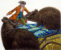 Gulliver's Travels: Voyage to Brobdingnag - Giant Rats (Original) (Signed)