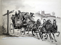 The London to York Stagecoach (Original)