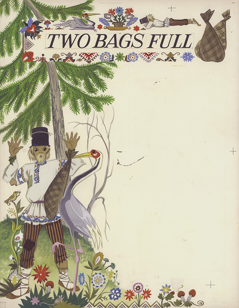 Two Bags Full (Original) art by Janet & Anne Grahame Johnstone Art at The Illustration Art Gallery