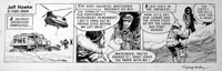 Jeff Hawke daily strip 3966 (Original) (Signed)