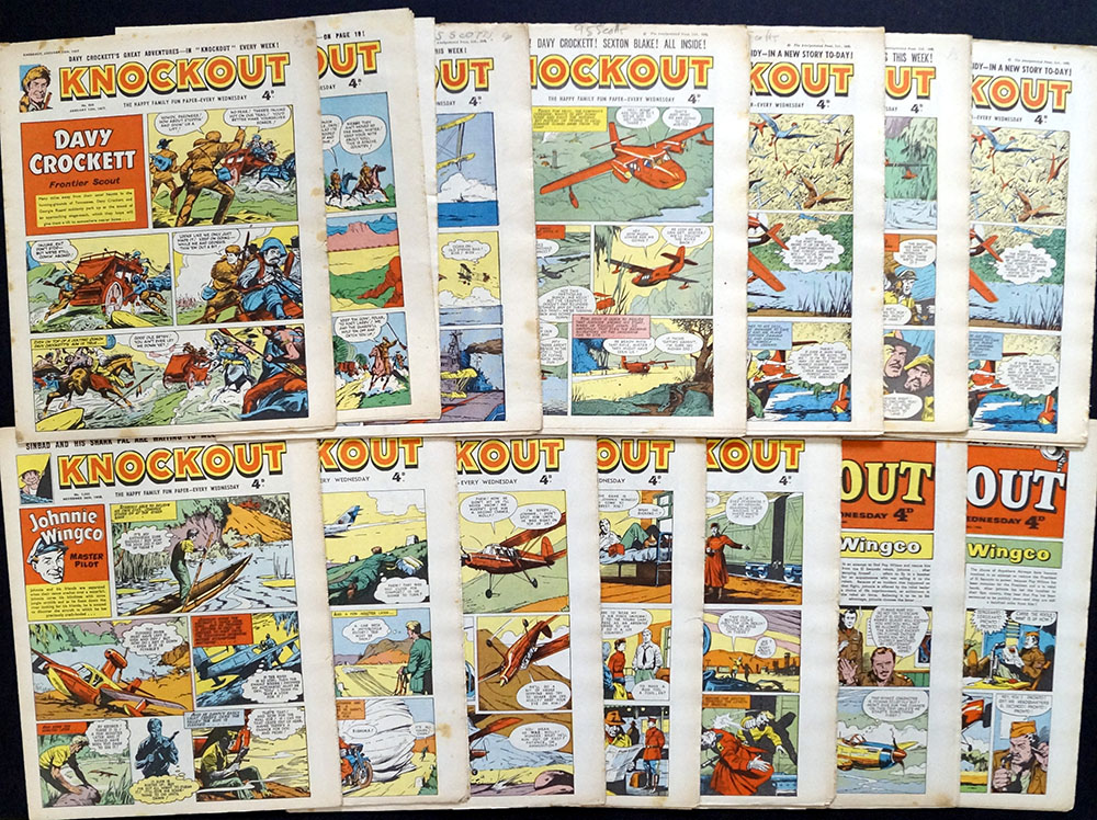 Knockout Comics Set: 1957 - 1960 (14 issues) at The Book Palace