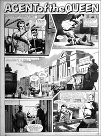 Agent of the Queen - Good Shot (TWO pages) (Originals)