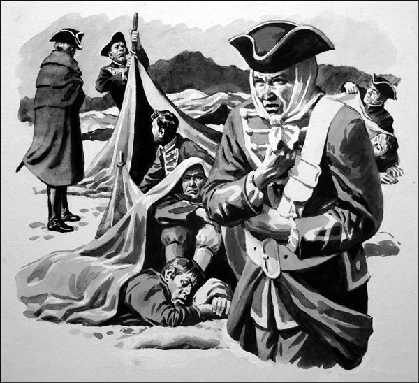 Mercenaries in the War of Independence (Original) by Bill Lacey at The Illustration Art Gallery