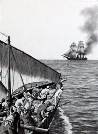 HMS Daphne in 1867 (Original)