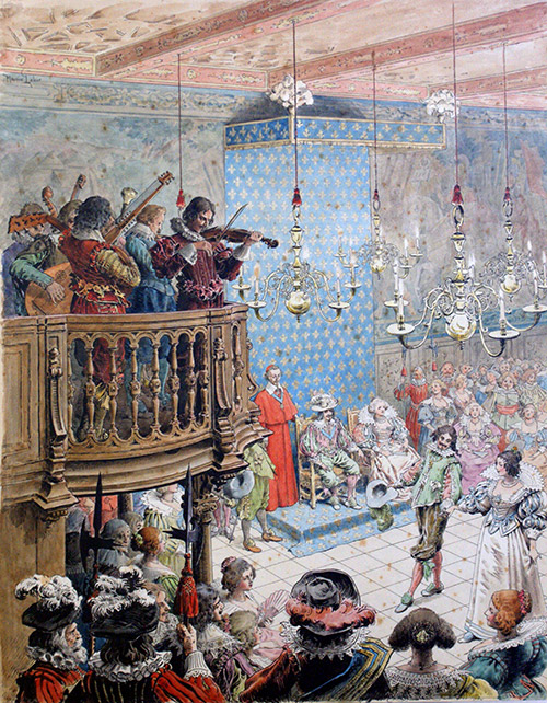 Richelieu (Original) (Signed) by Maurice Leloir Art at The Illustration Art Gallery