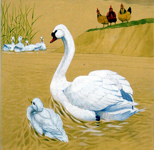 The Ugly Duckling (8) (Original) by The Ugly Duckling (Lilly) at The Illustration Art Gallery