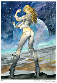 Barbarella, Queen of Seduction (Limited Edition Print) (Signed)