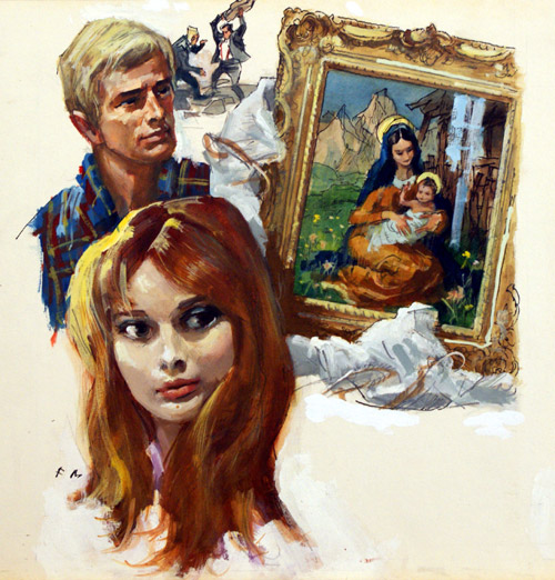 Paperback cover art 1 (Original) (Signed) by William Francis Marshall Art at The Illustration Art Gallery