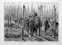 'Regent Street' (original page from The Sphere 1915) (Print)