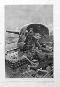 John Travers Cornwall (original page from The Sphere 1916) (Print)